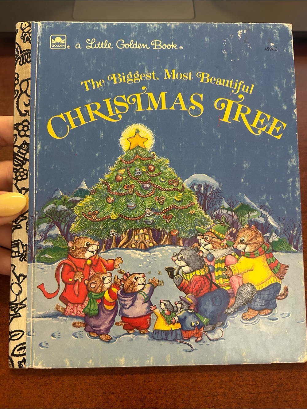 Vintage Little Golden Book The Biggest, Most Beautiful Christmas Tree